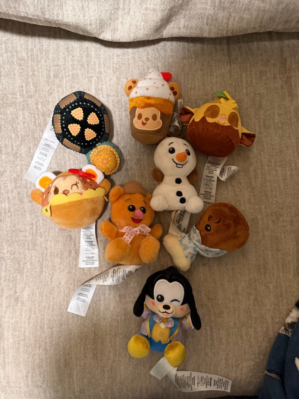 Assorted Mini Plush Character Lot — Colorful Cute Collectibles set of wishables
